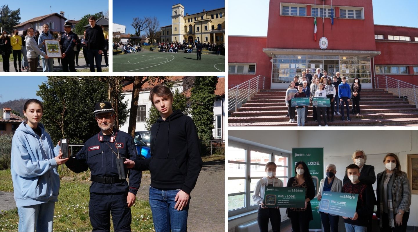 Immagine per Il rispetto dell'ambiente, alberi e tech nelle scuole di Gorizia